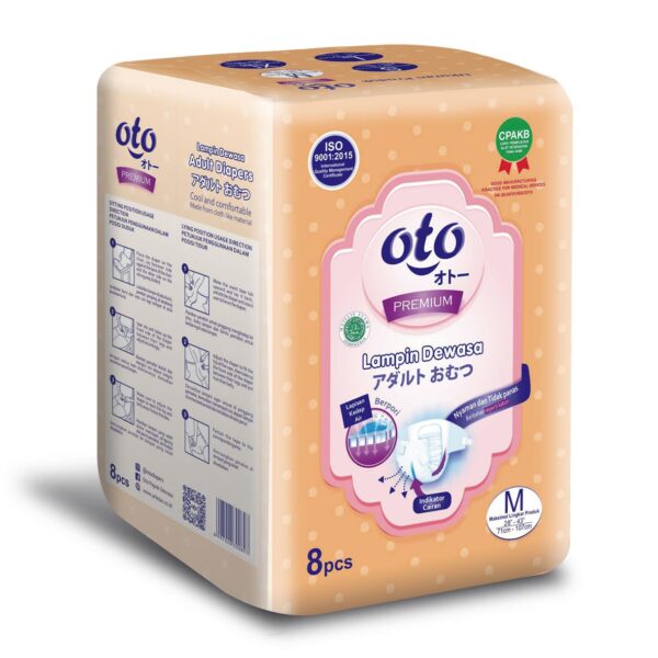 OTO Diapers Premium 8 M